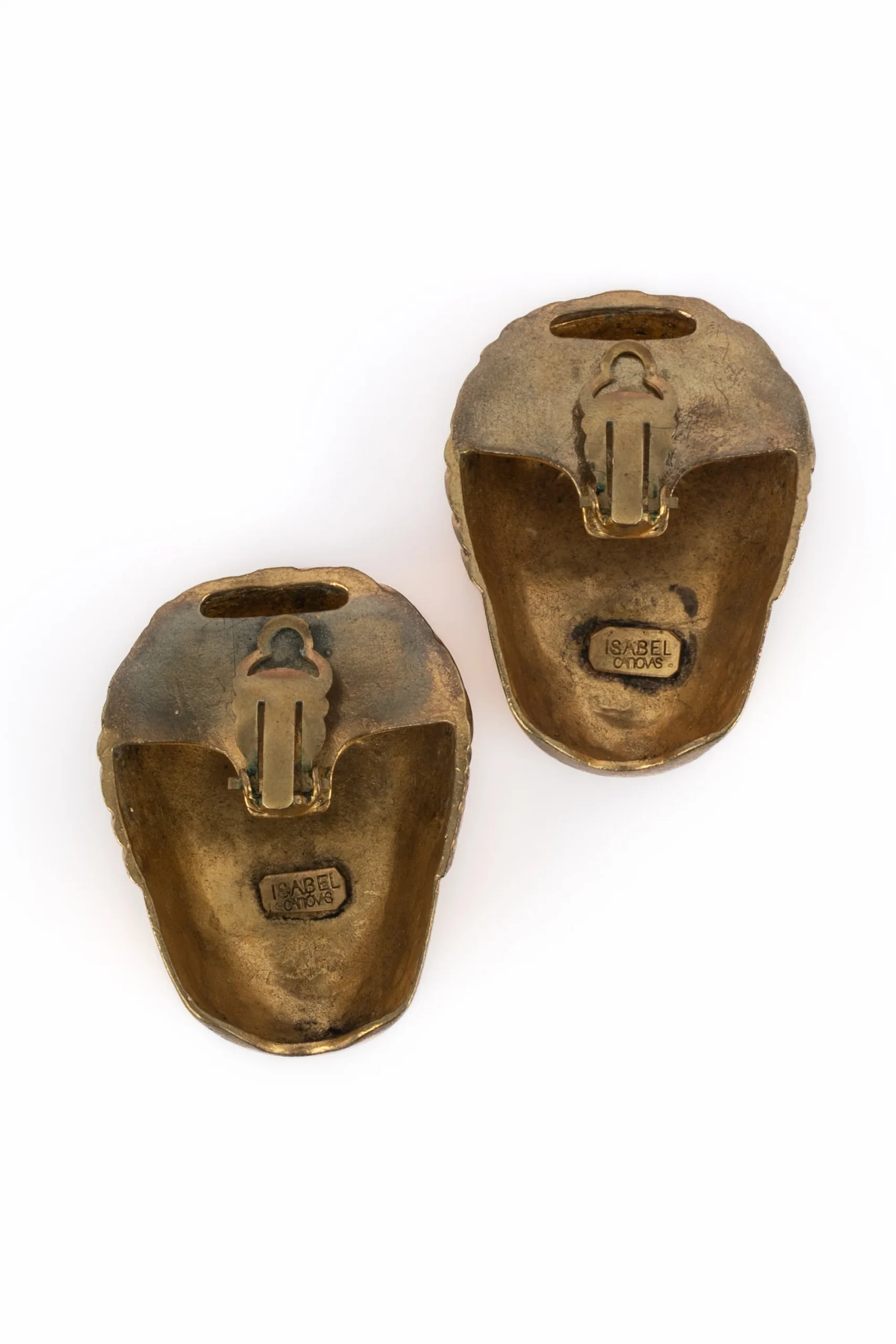 Boucles d'oreilles "visage" Isabel Canovas – Image 6