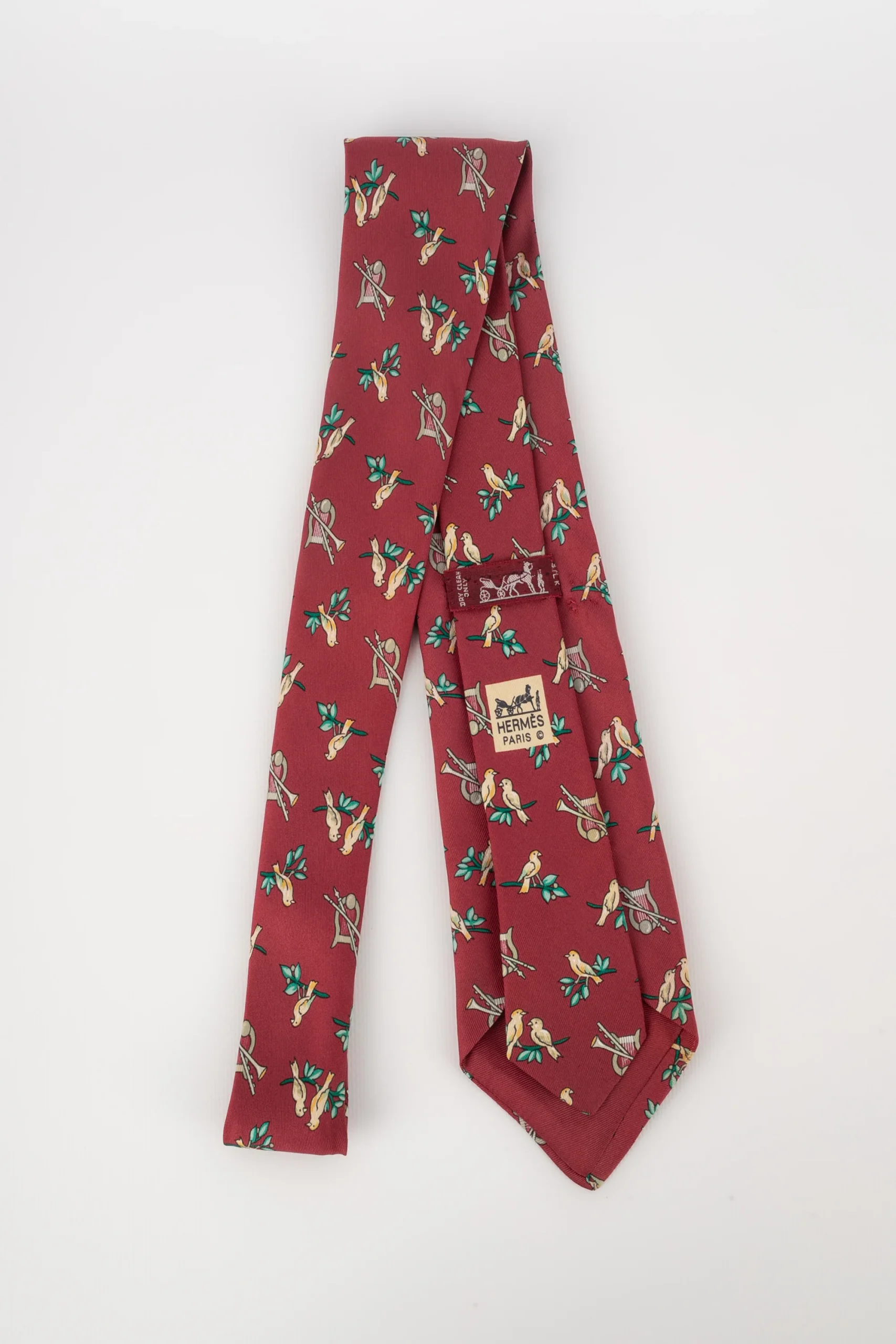 Cravate en soie Hermès – Image 6