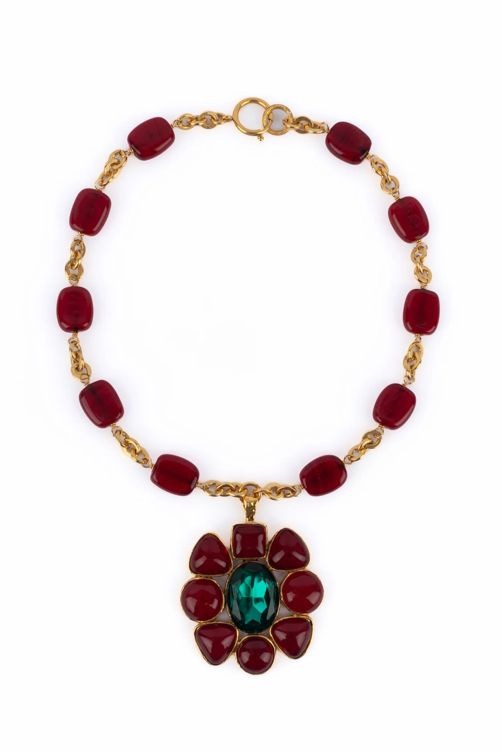 Collier pendentif Chanel 1990's – Image 3