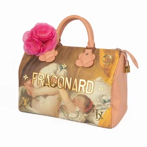 Sac "Speedy Fragonard" Louis vuitton x Jeff Koons 2017