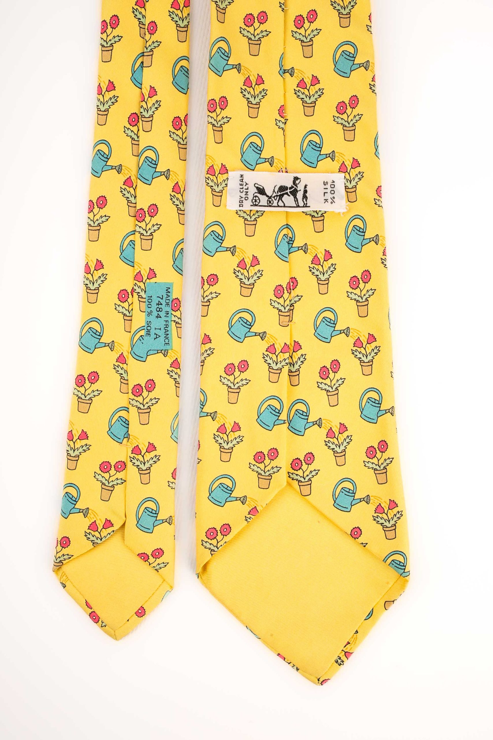 Cravate en soie Hermès – Image 6