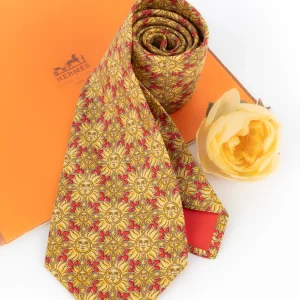 Cravate en soie Hermès