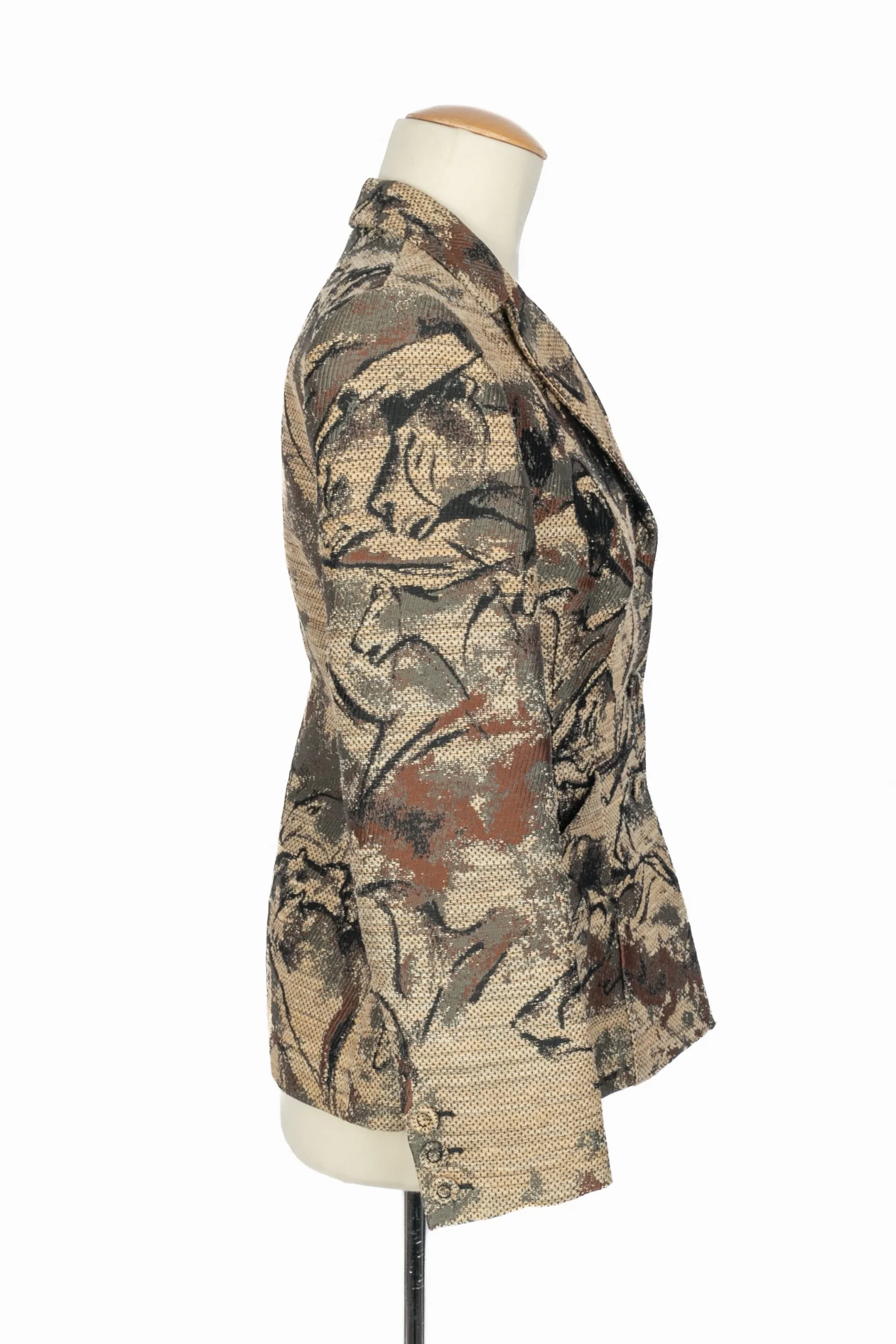 Veste "art pariétal" Christian Dior Resort 2018 – Image 8