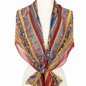 Foulard en mousseline Fendi