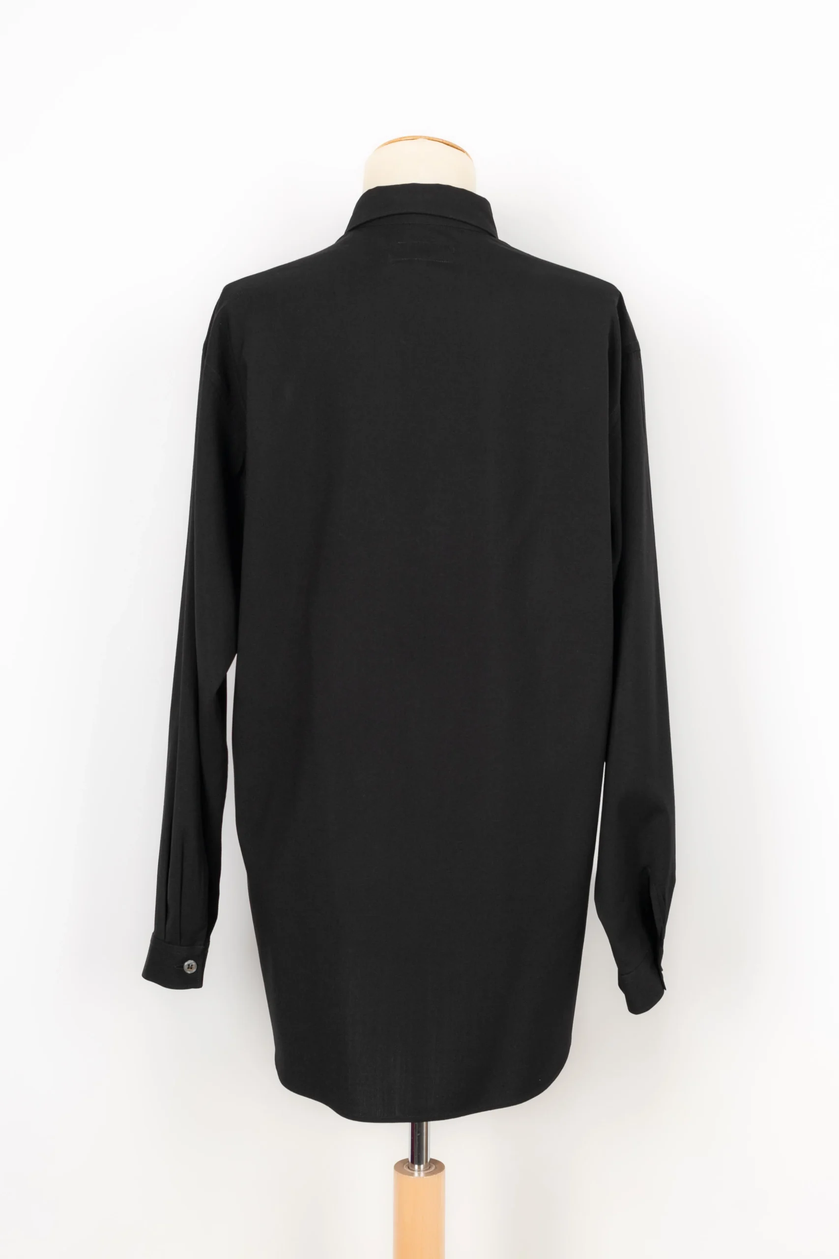 Chemise noire Yamamoto – Image 4