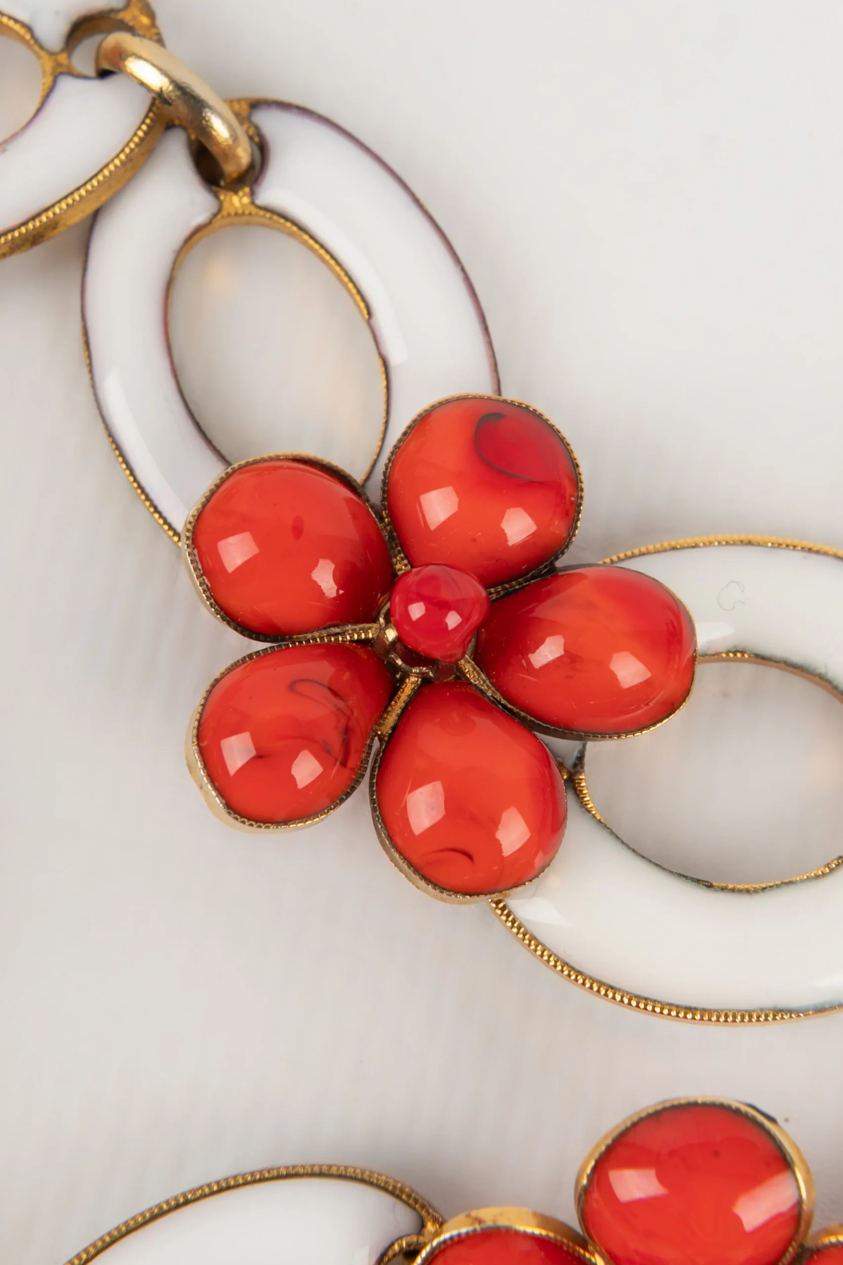 Collier en pâte de verre Gripoix – Image 6