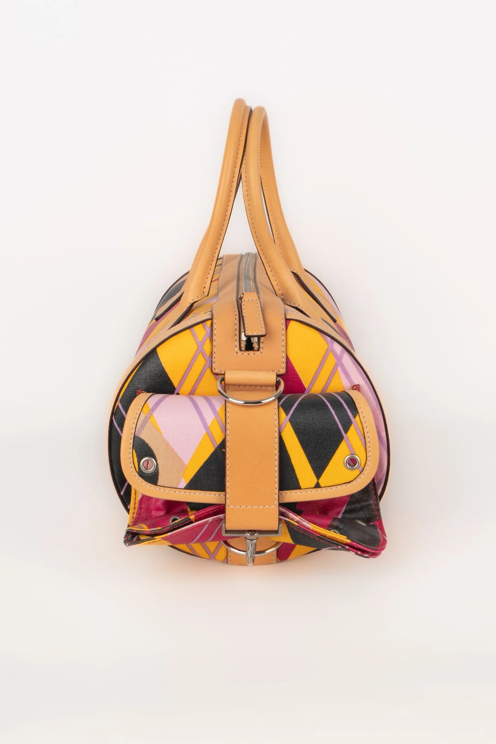 Sac "boston Bowling" arlequin Christian Dior collection Golf 2004 – Image 7