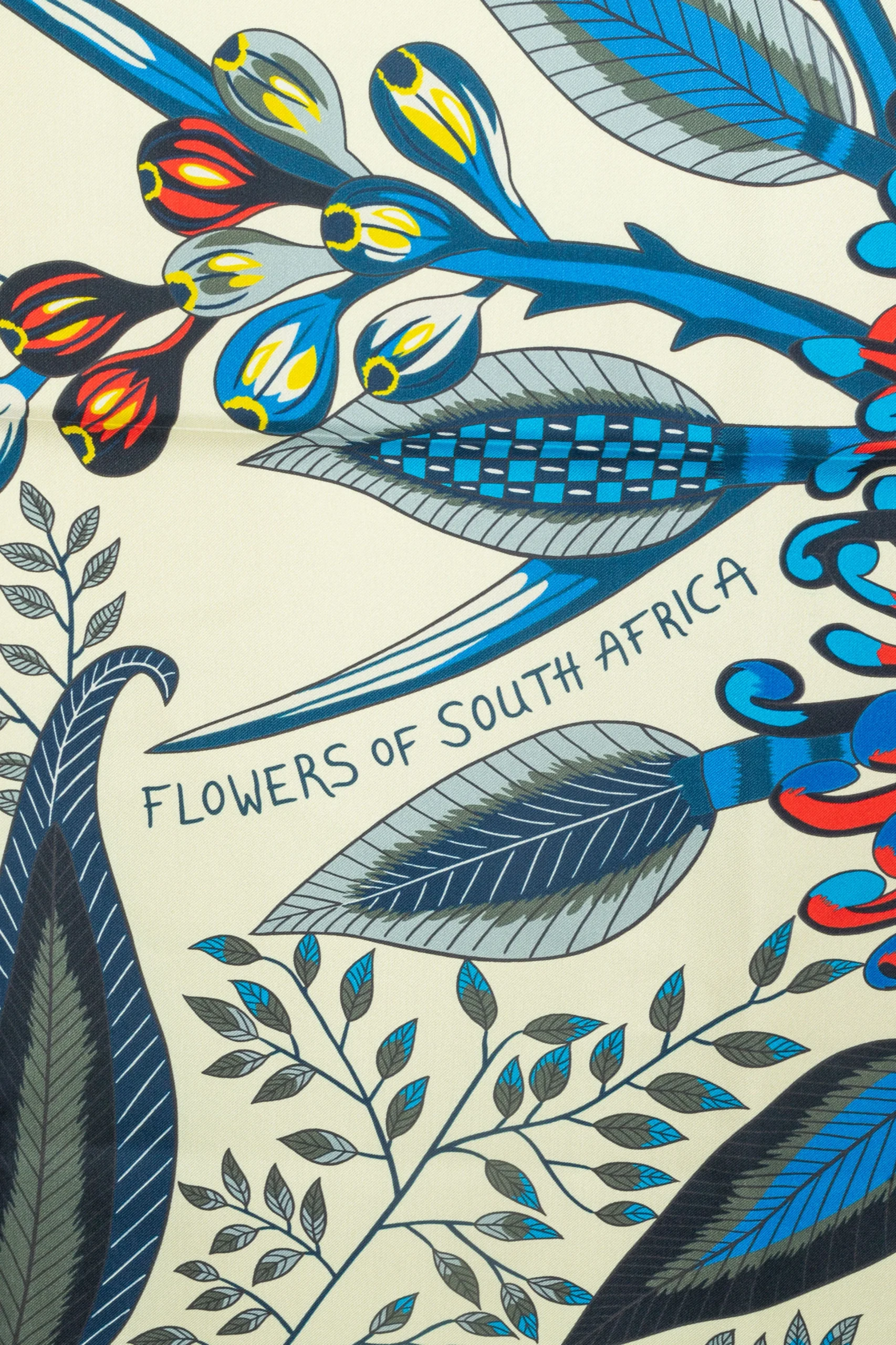 Foulard "Fleurs d'Afrique du Sud" Hermès – Image 8