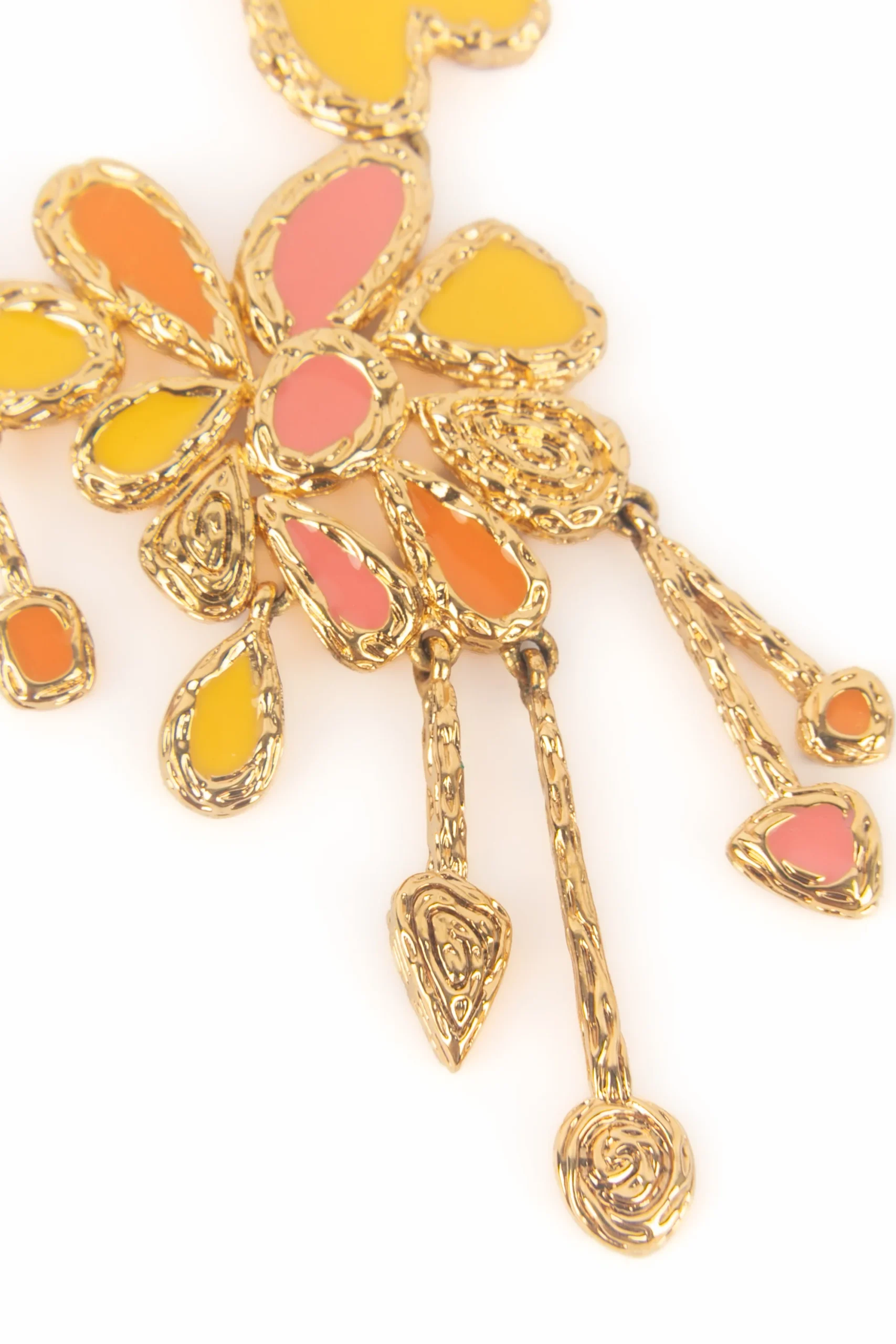 Collier émaillé Nina Ricci – Image 6