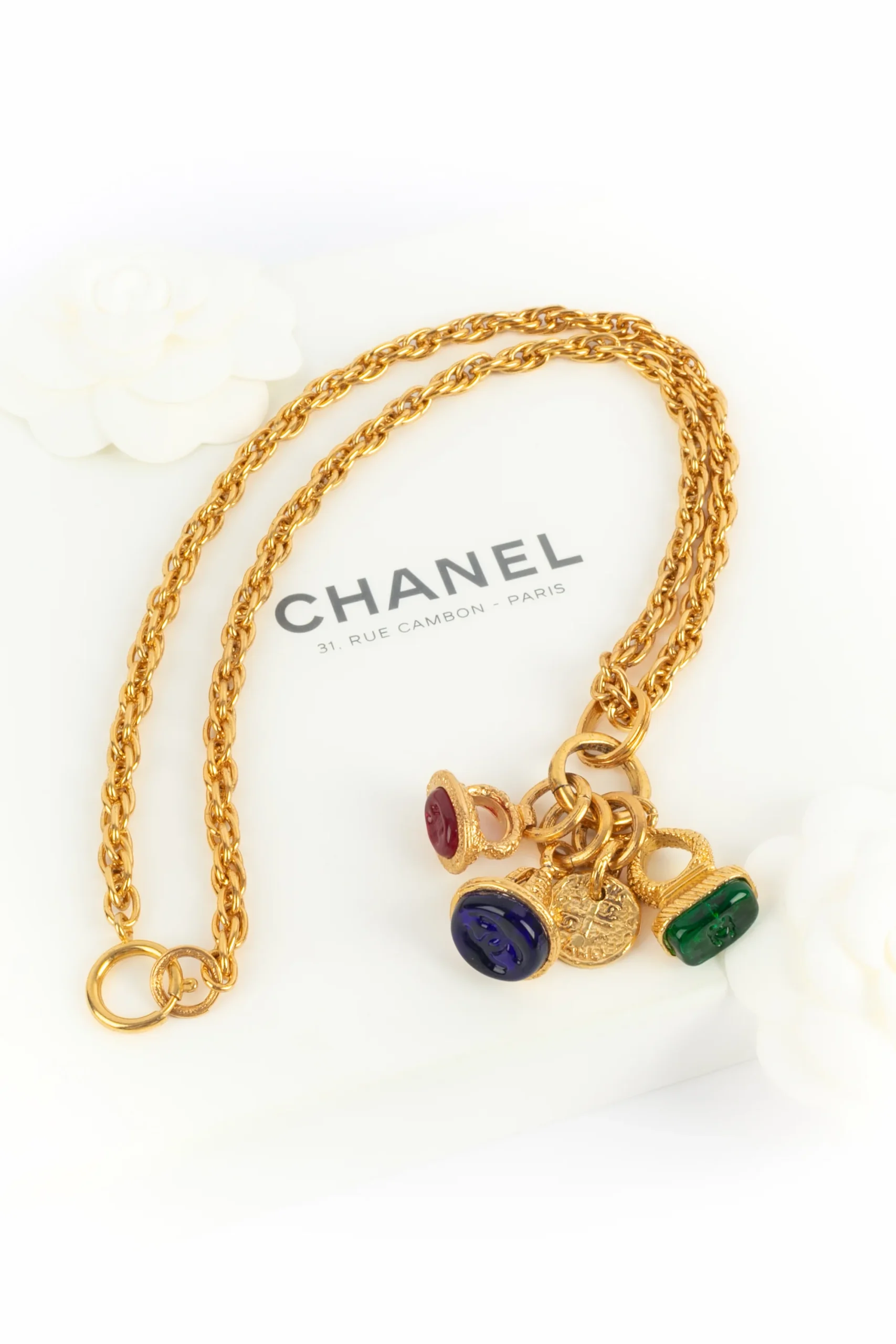 Collier "sceau" Chanel 1993 – Image 2