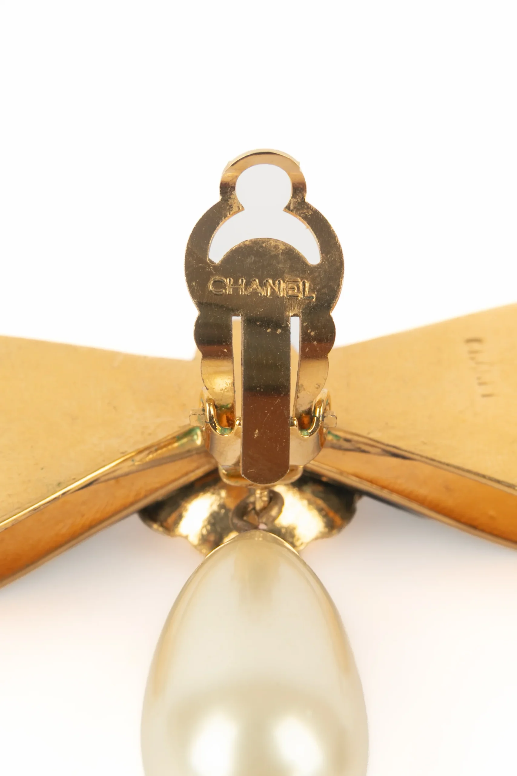 Boucles d'oreilles "Noeud" Chanel 1988 – Image 8