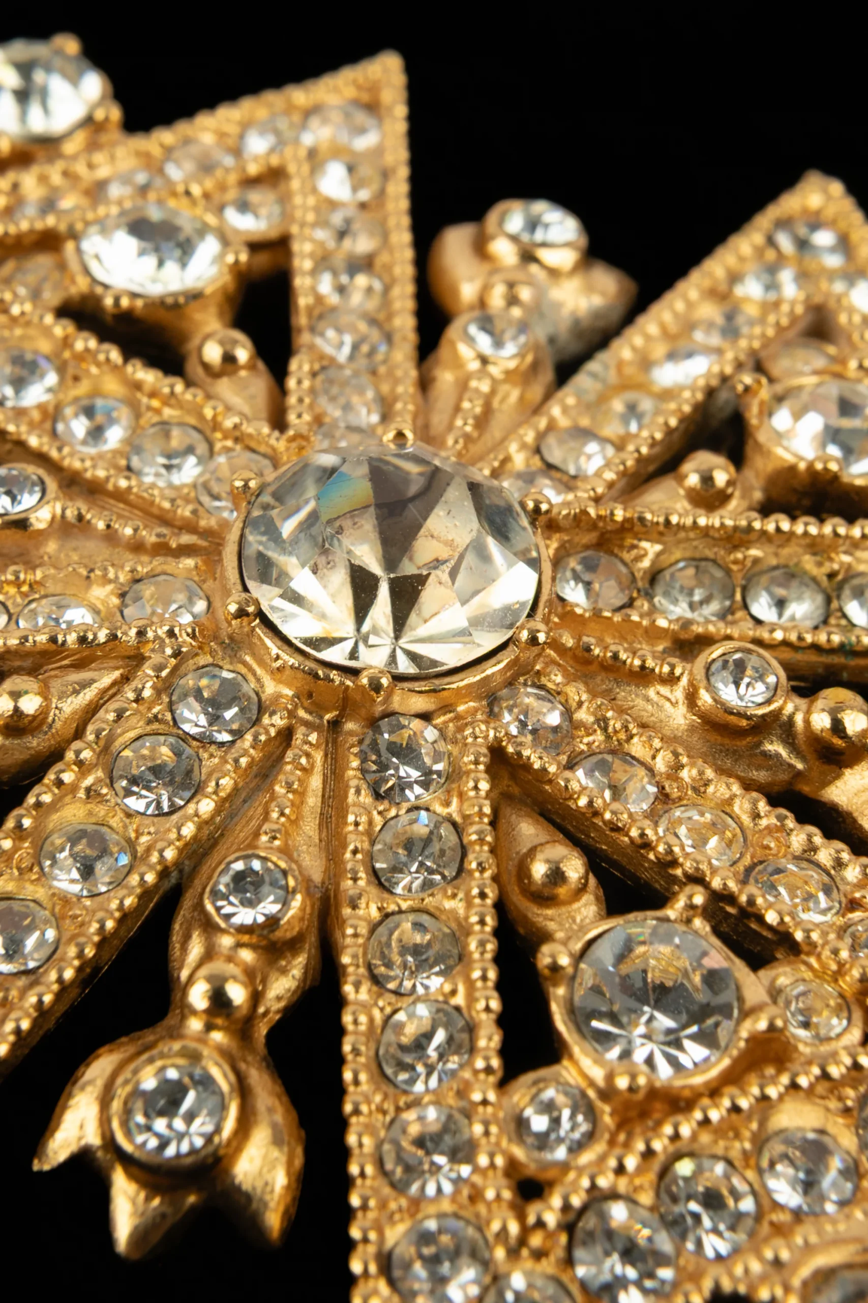 Collier "croix de malte" Christian Dior – Image 8