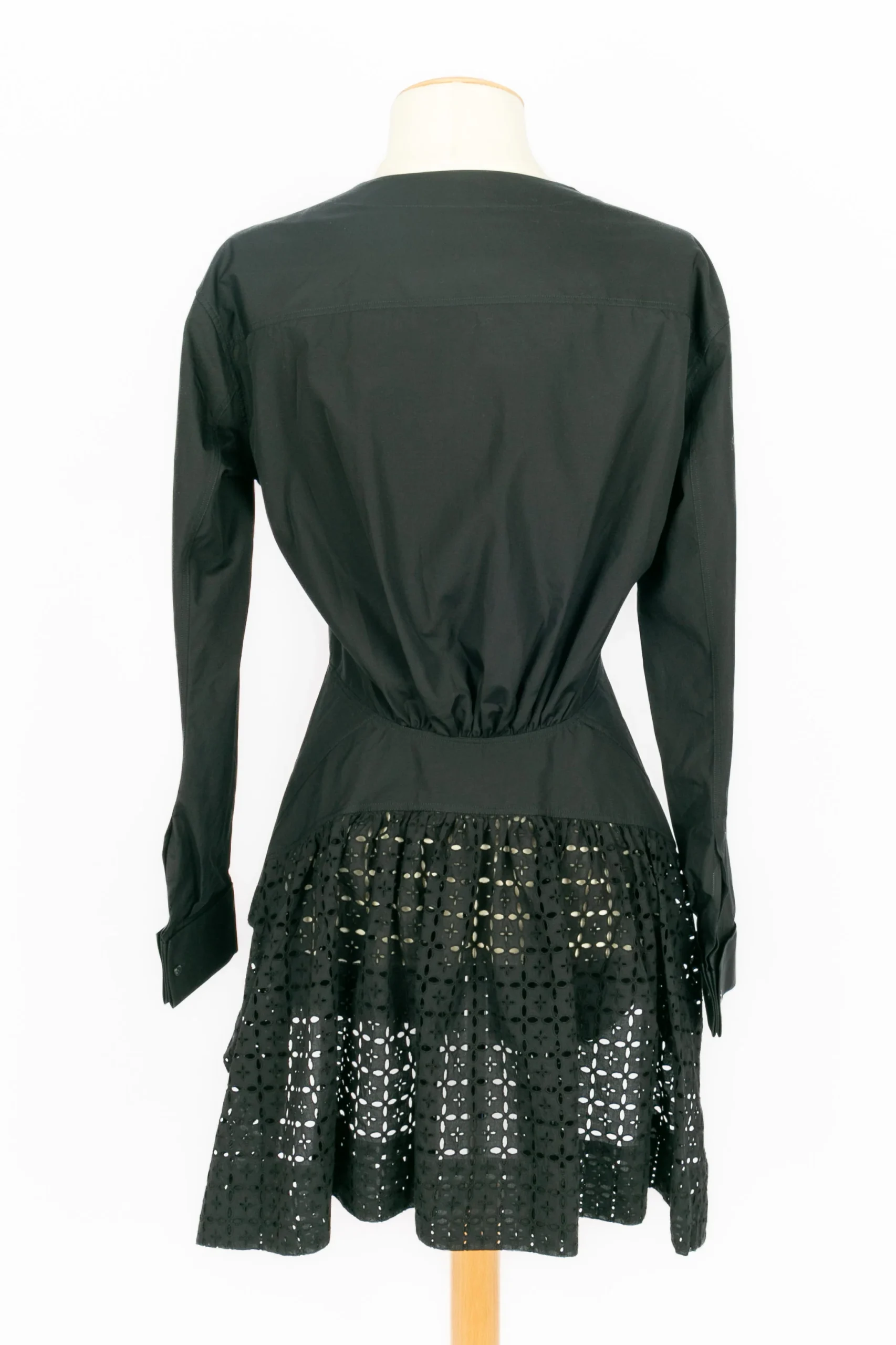 Chemise noire Alaïa – Image 4