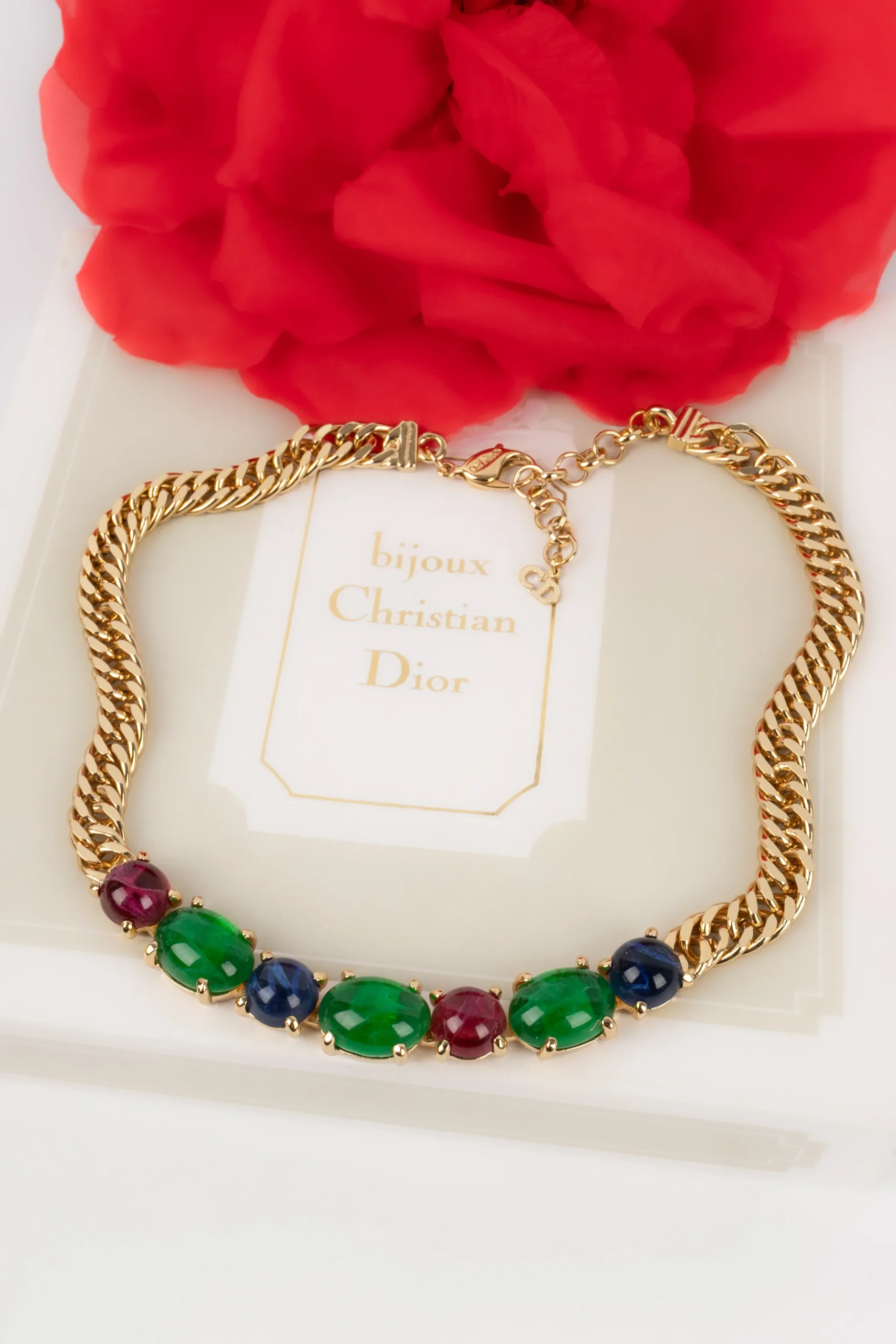Collier court Dior – Image 2