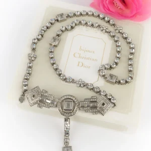 Ceinture argentée Dior