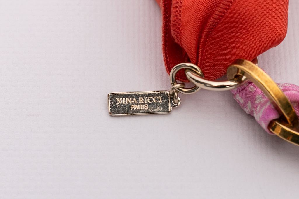 Collier ruban Nina Ricci – Image 9