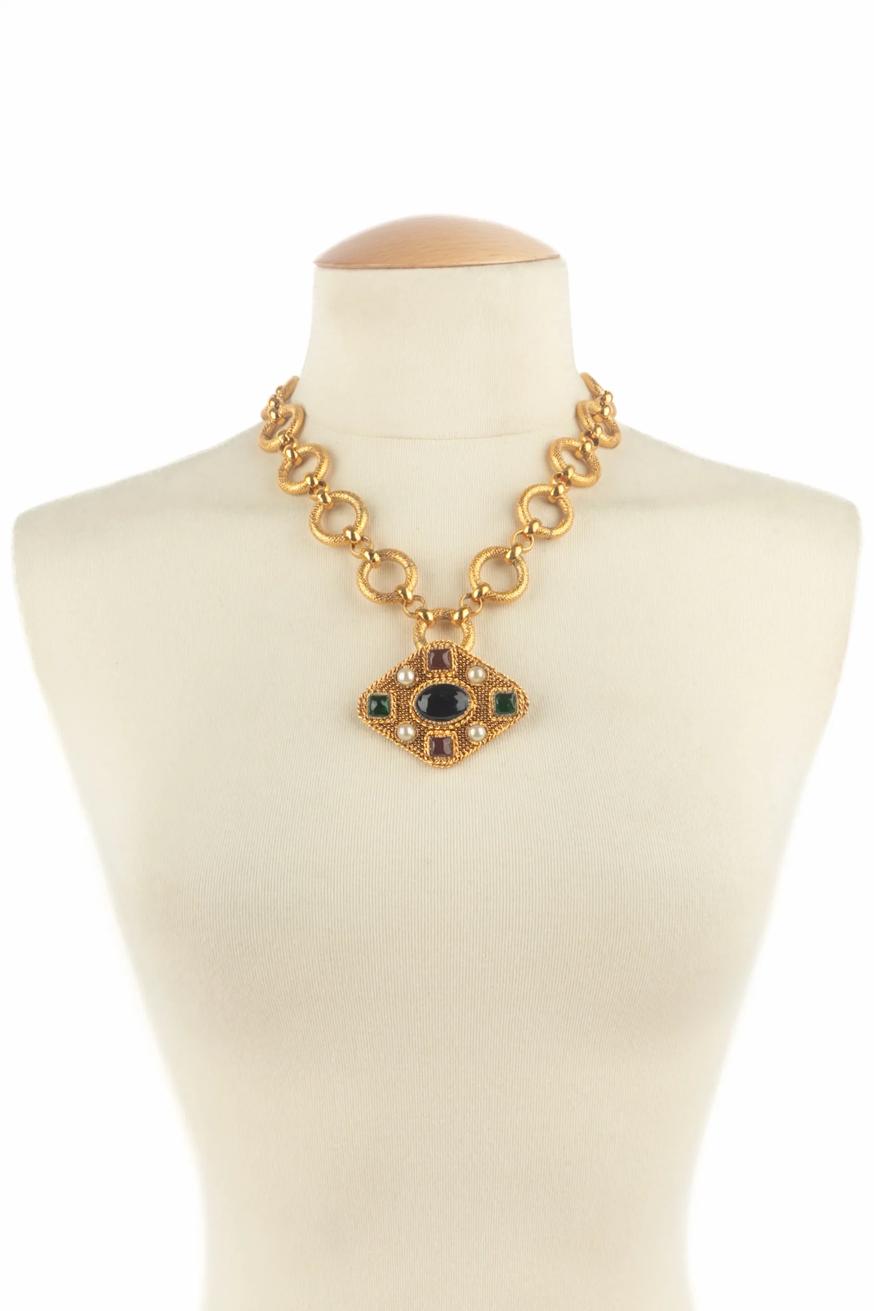 Collier pendentif Chanel 1994 – Image 4