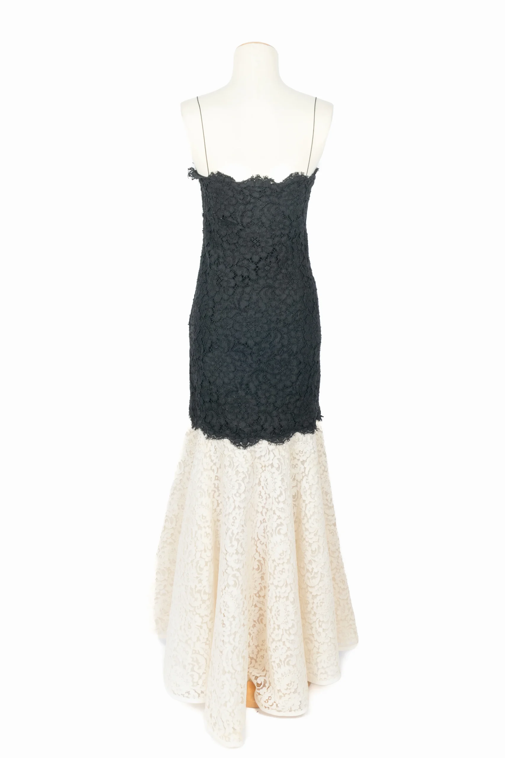 Robe en guipue Yves Saint Laurent Haute Couture – Image 4