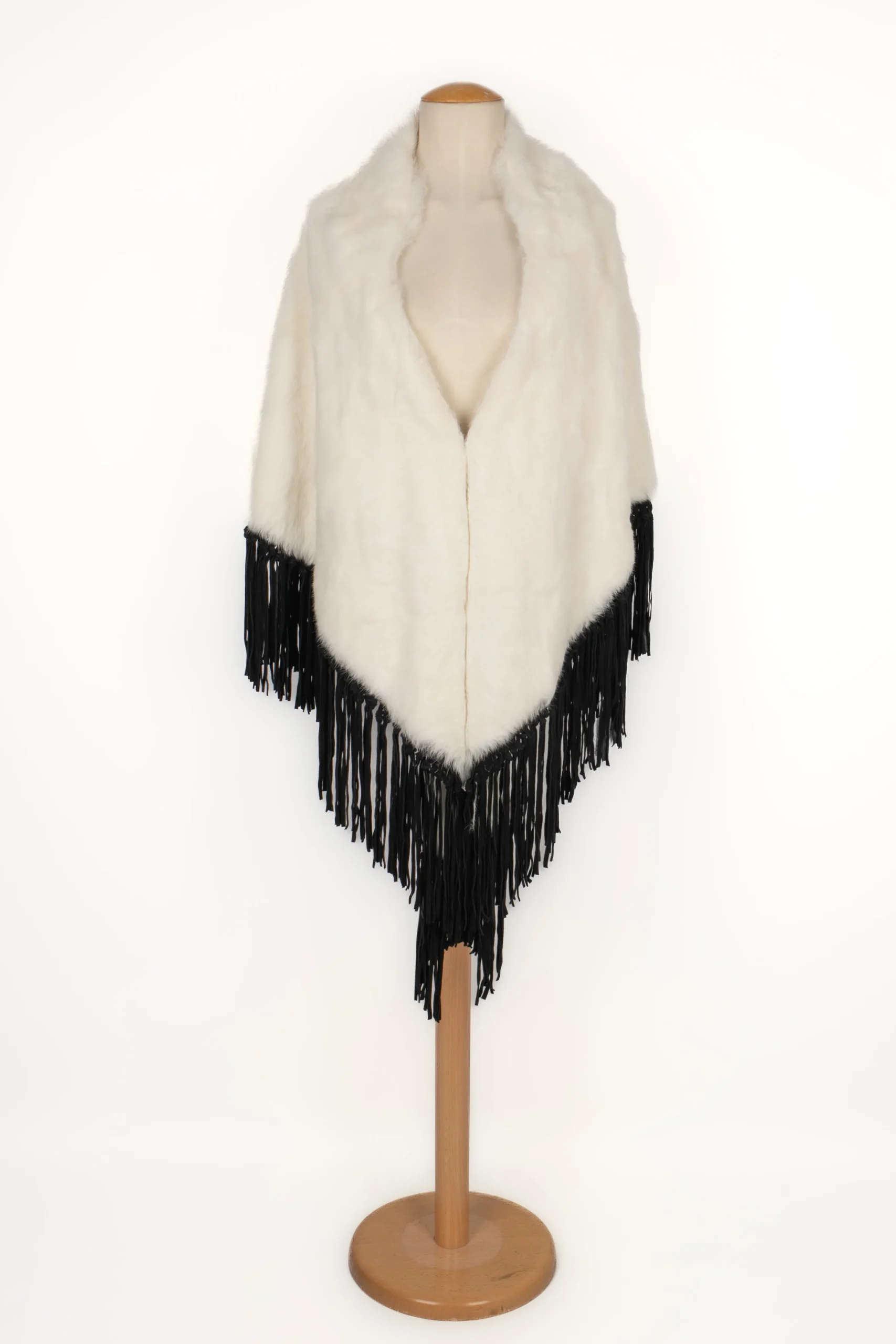 Châle en fourrure Simonetta Ravizza – Image 2