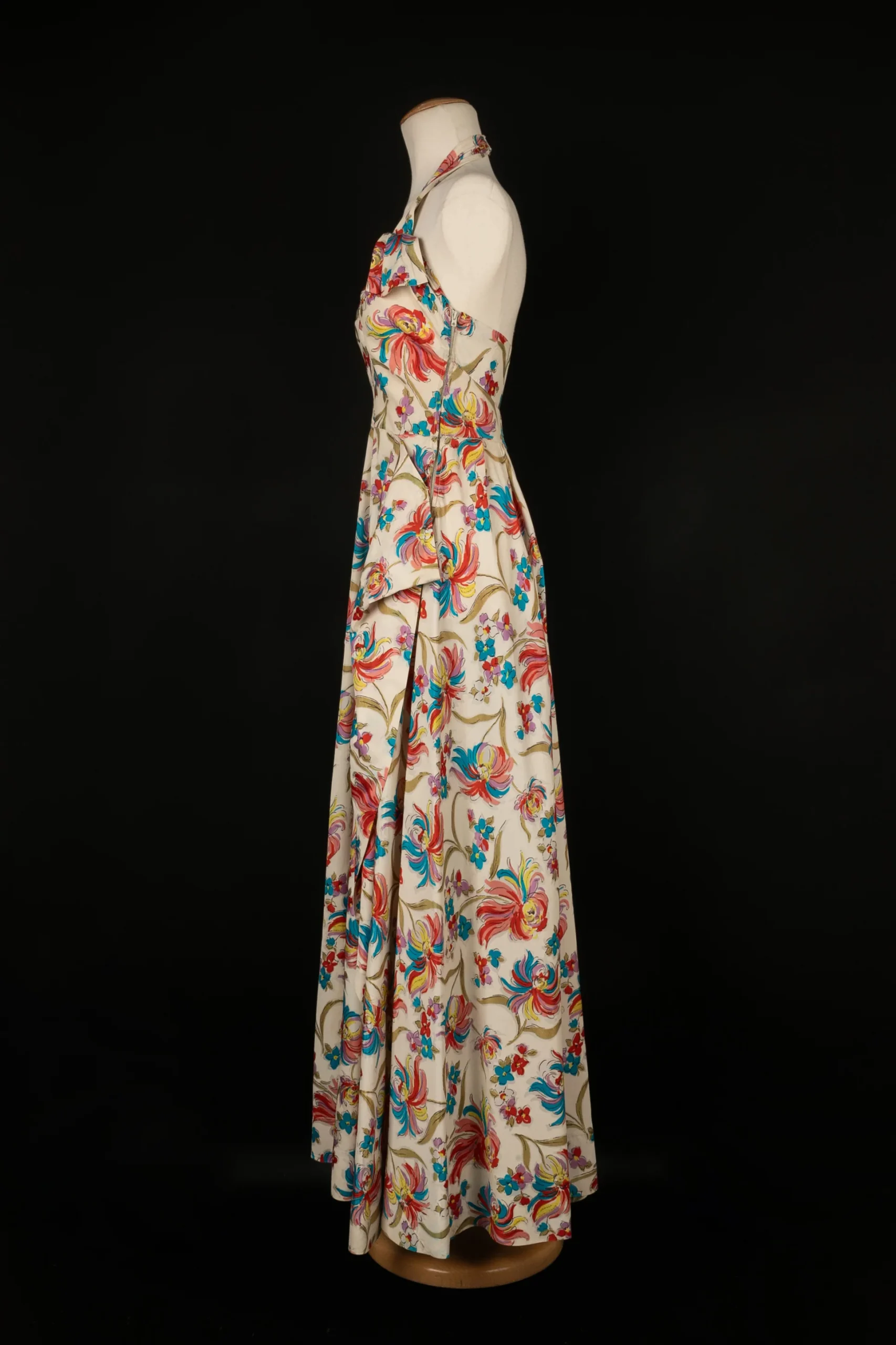 Robe fleurie 1940's – Image 3