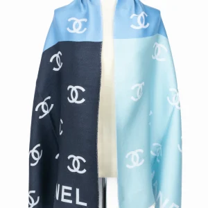 Écharpe tricolore Chanel