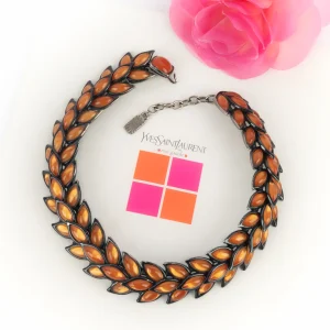Collier "épis" Yves Saint Laurent