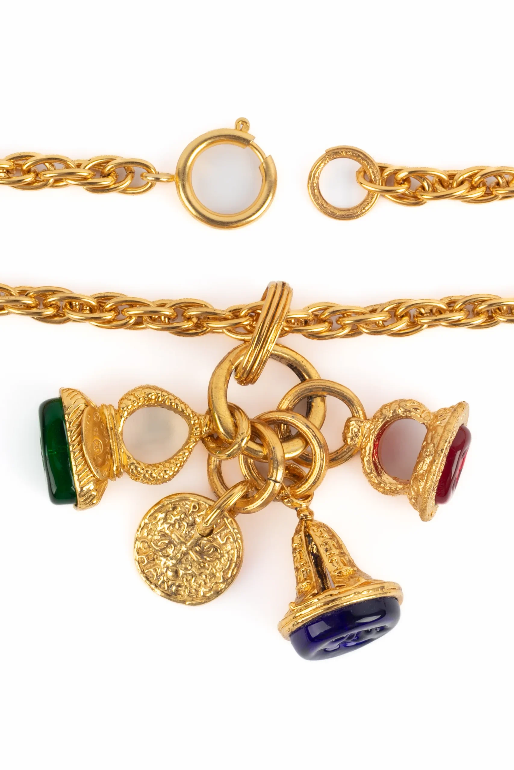 Collier "sceau" Chanel 1993 – Image 8
