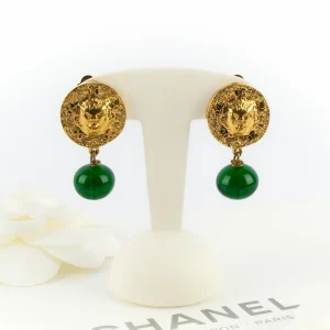 Boucles d'oreilles "Lion" Chanel