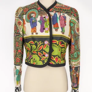 Veste imprimée Versace