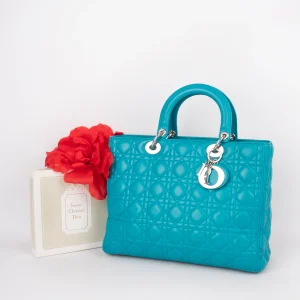 Sac Large Lady Dior zip 2013