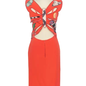 Robe "Papillon" Louis Feraud Haute Couture Printemps-Eté 1986