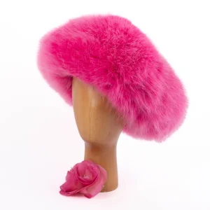 Chapeau rose Alexander Vauthier Couture Printemps 2023