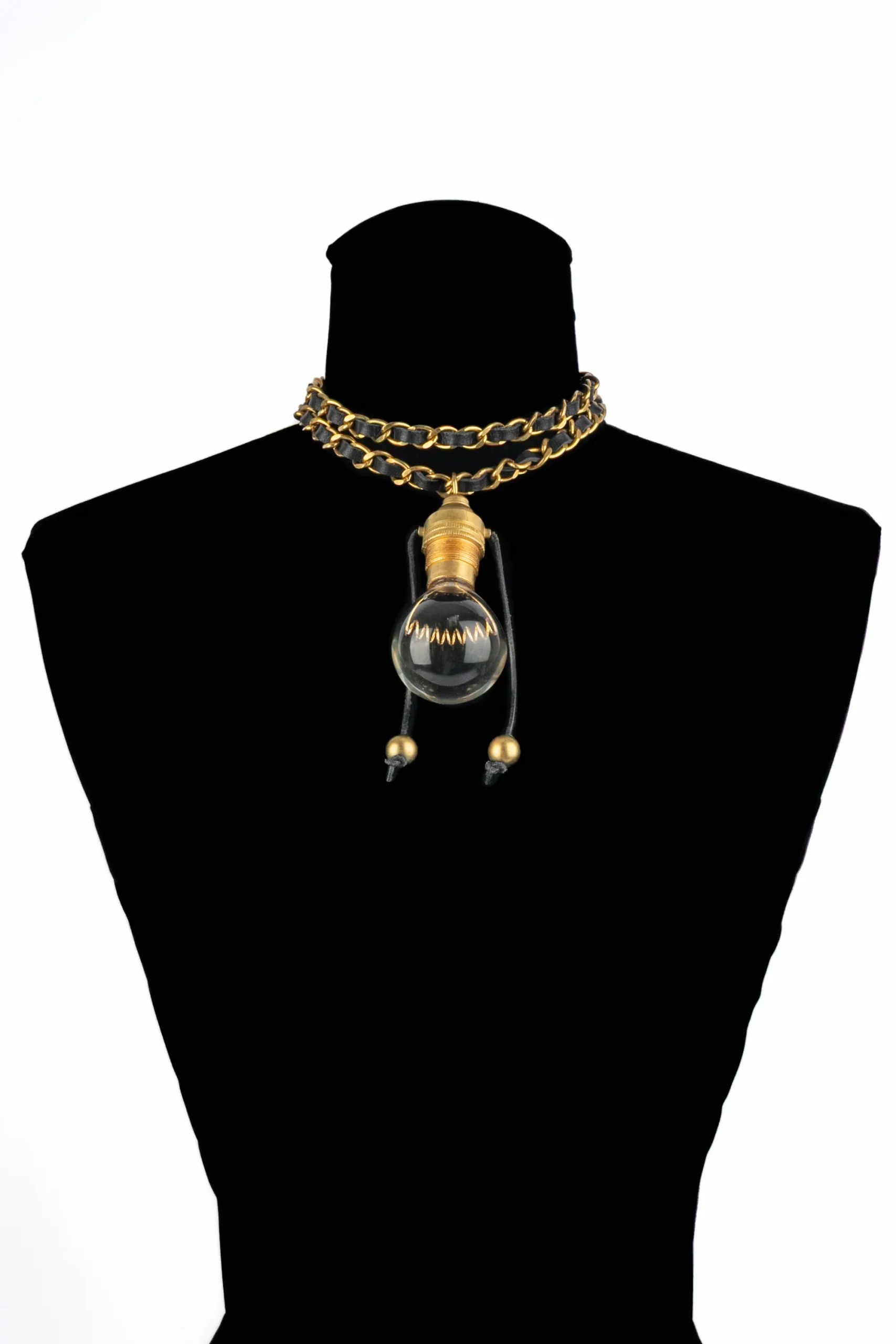 Collier "Ampoule" Chanel Eté 1994 – Image 5