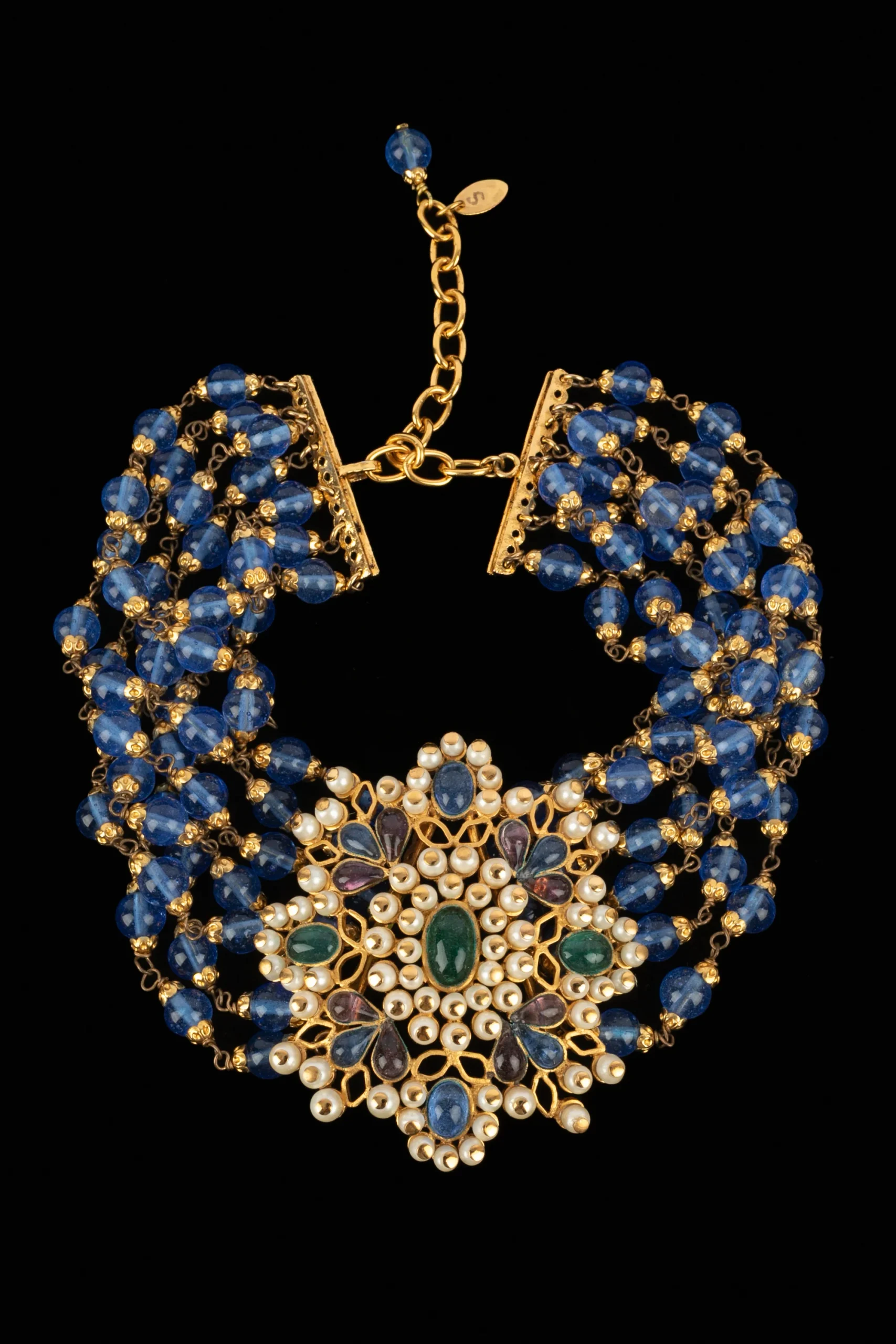 Collier court Chanel 1980's – Image 3