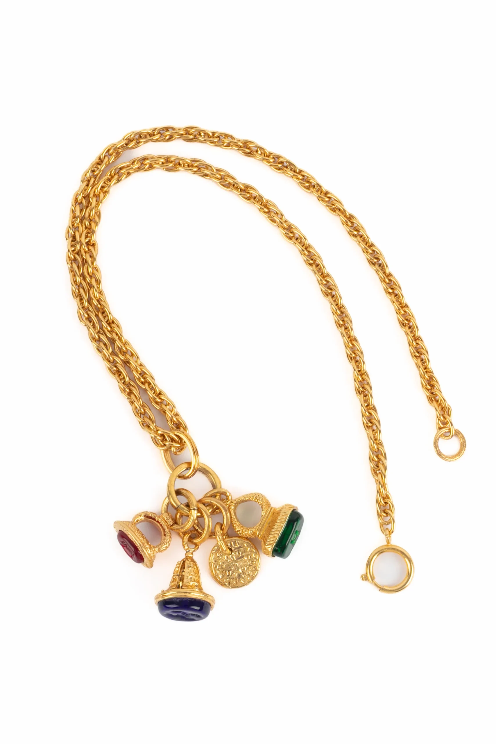 Collier "sceau" Chanel 1993 – Image 6