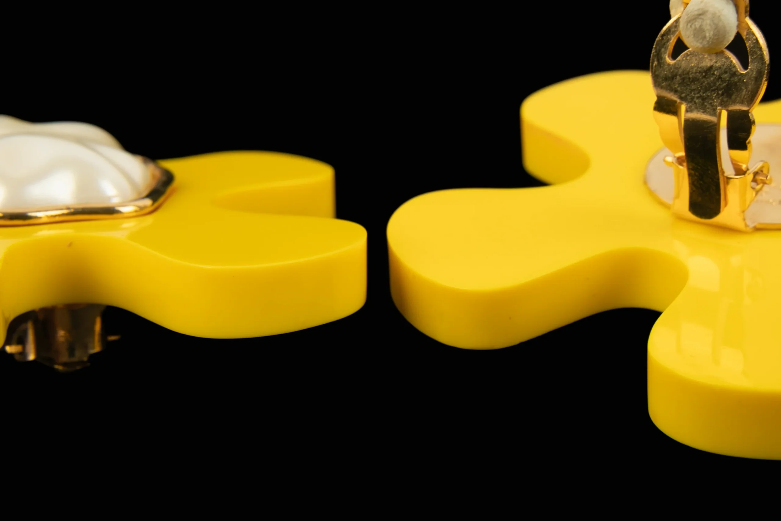 Boucles d'oreilles "Fleur" Chanel Eté 1991 – Image 9