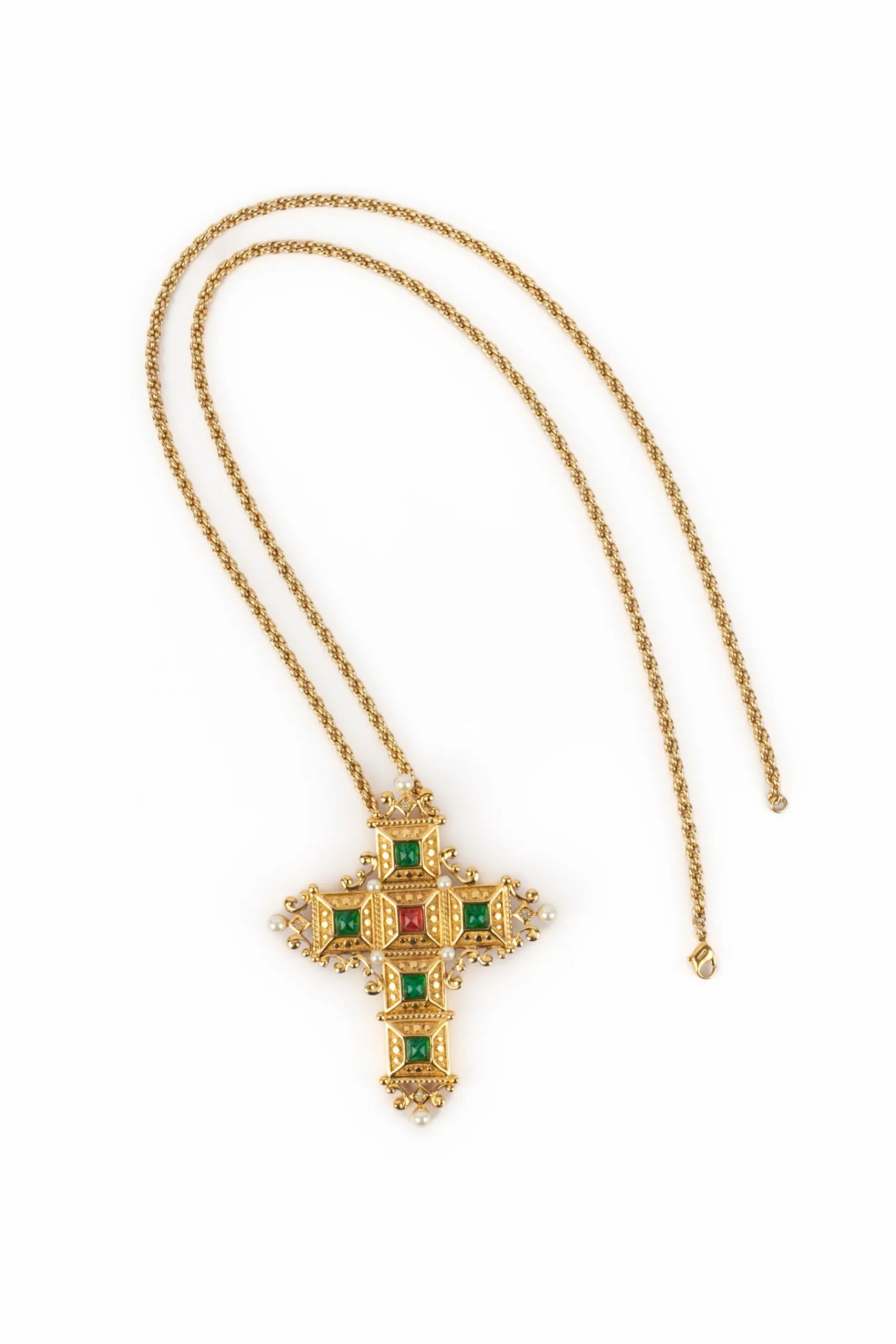 Collier "Croix" Christian Dior – Image 9