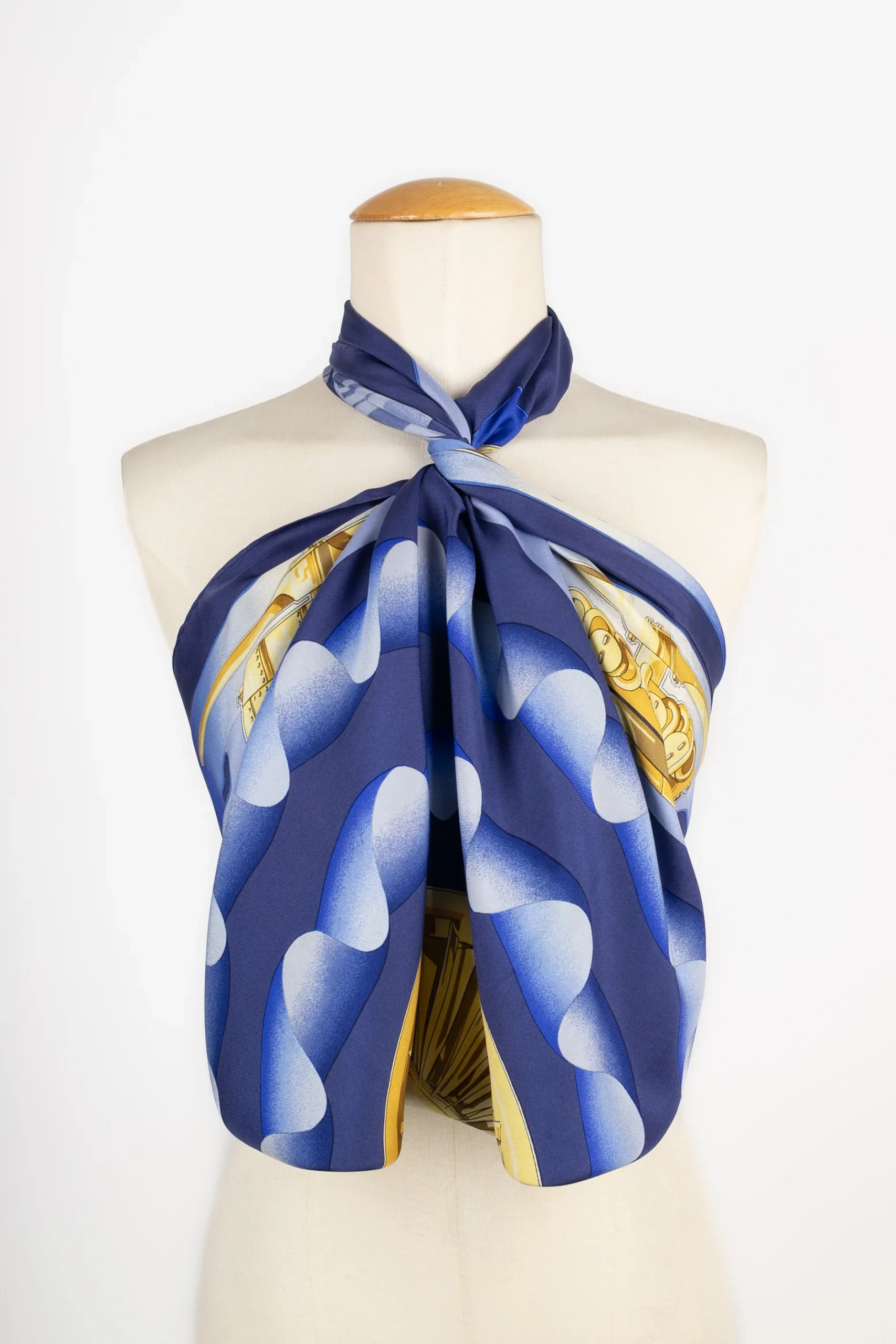 Foulard / Carré "Air France" Hermès – Image 4