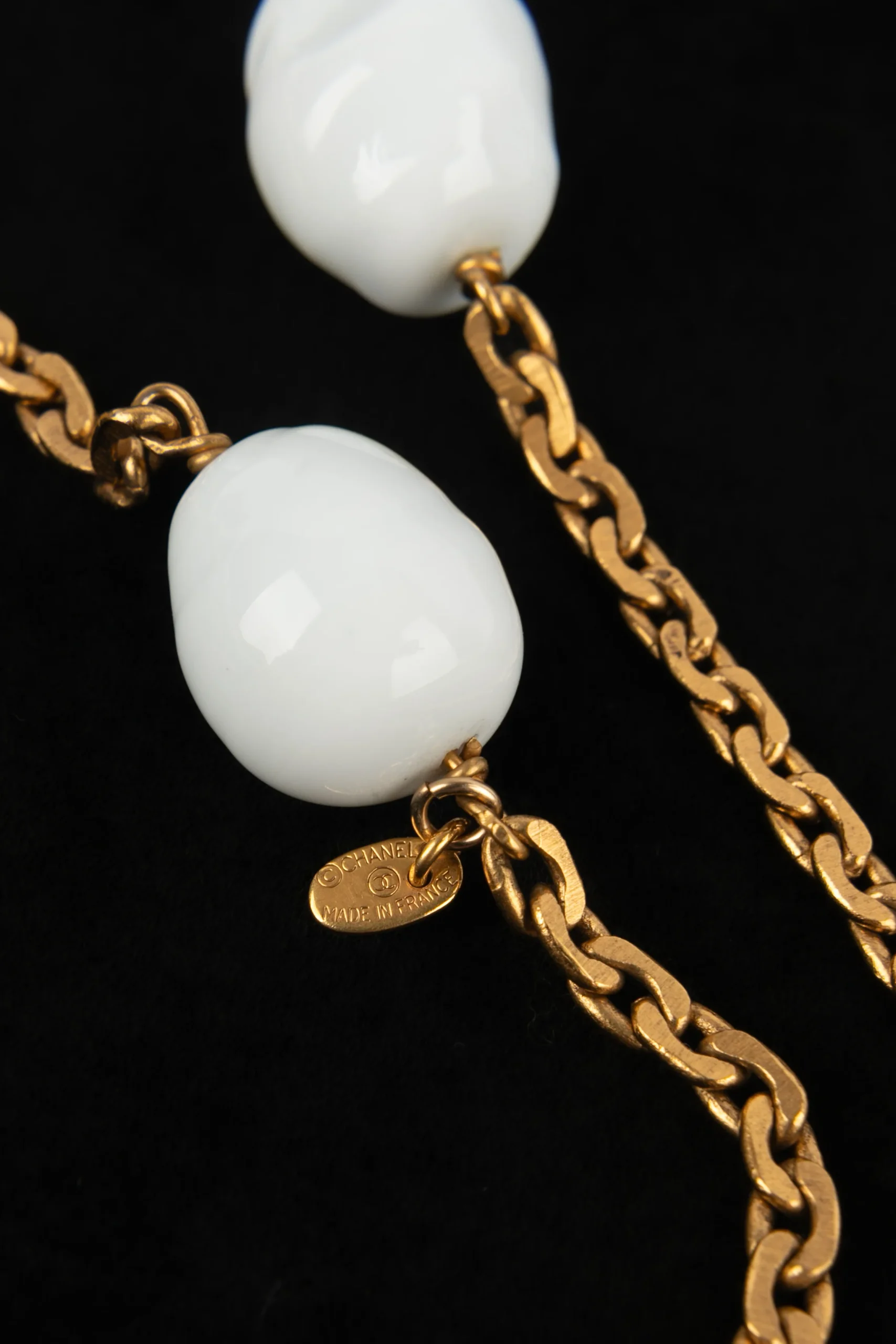 Collier / sautoir de perles Chanel – Image 9