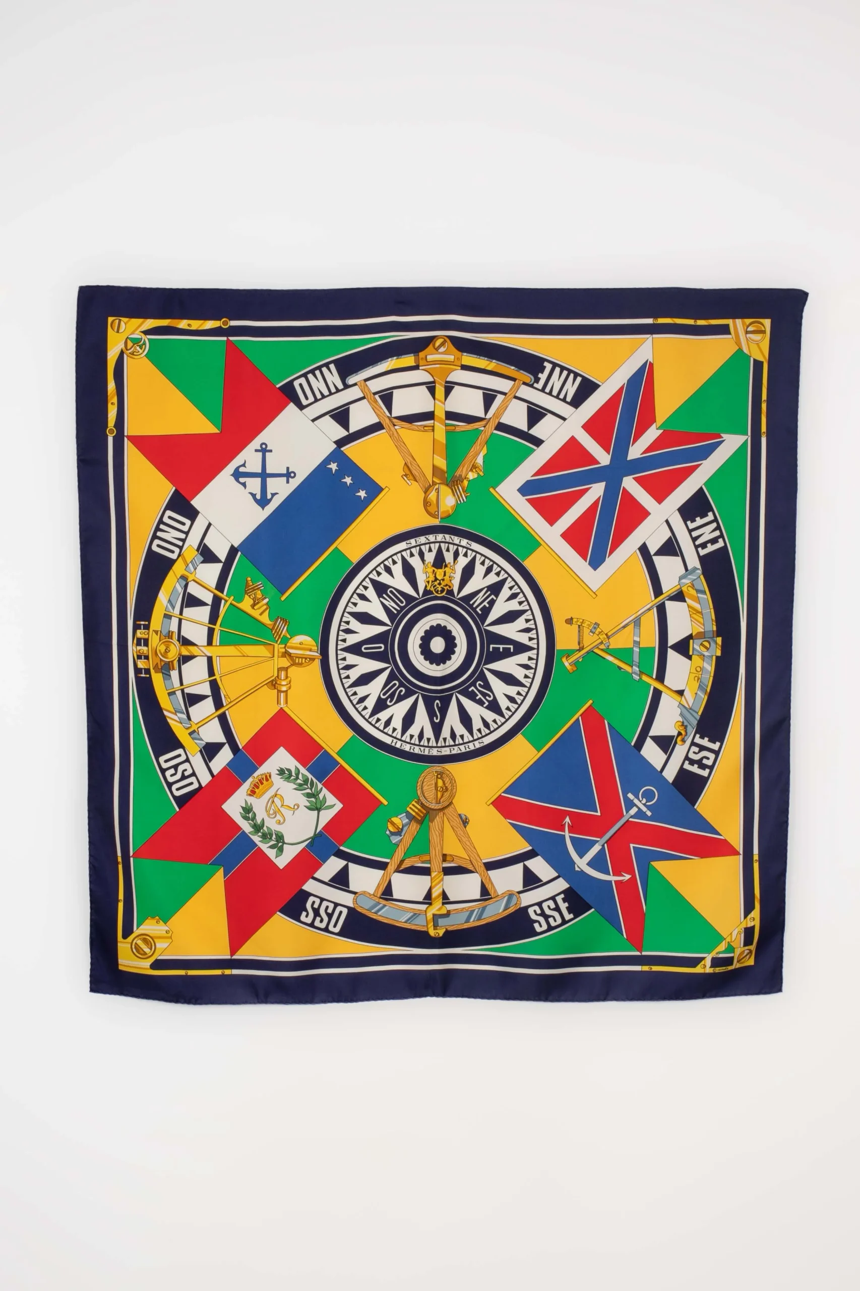 Foulard / Carré "Sextants" Hermès – Image 3