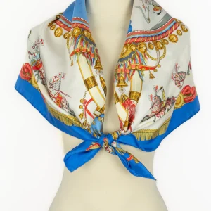 Foulard " Caparaçons de la France et de l'Inde" Hermès
