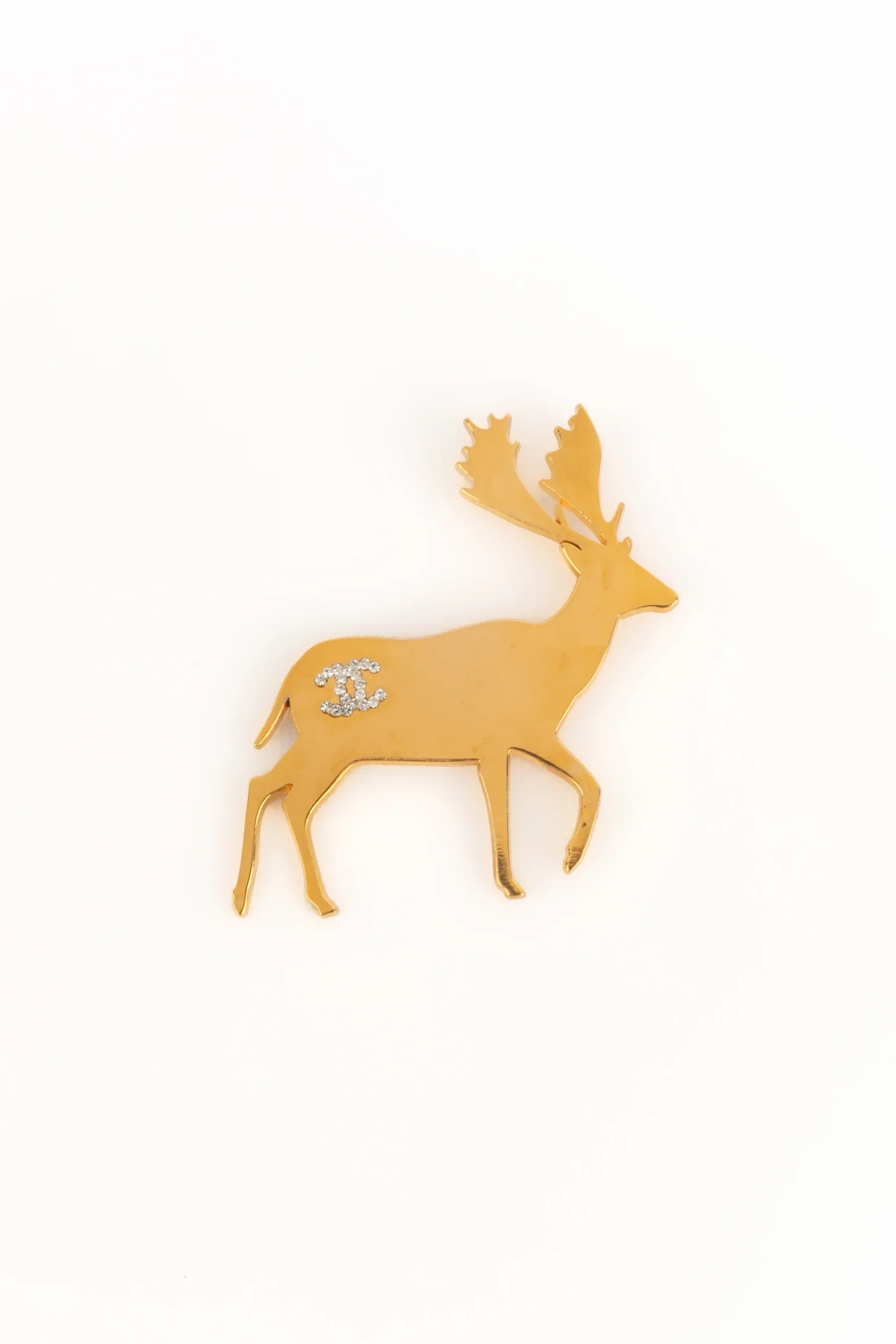 Broche cerf Chanel 2001 – Image 4