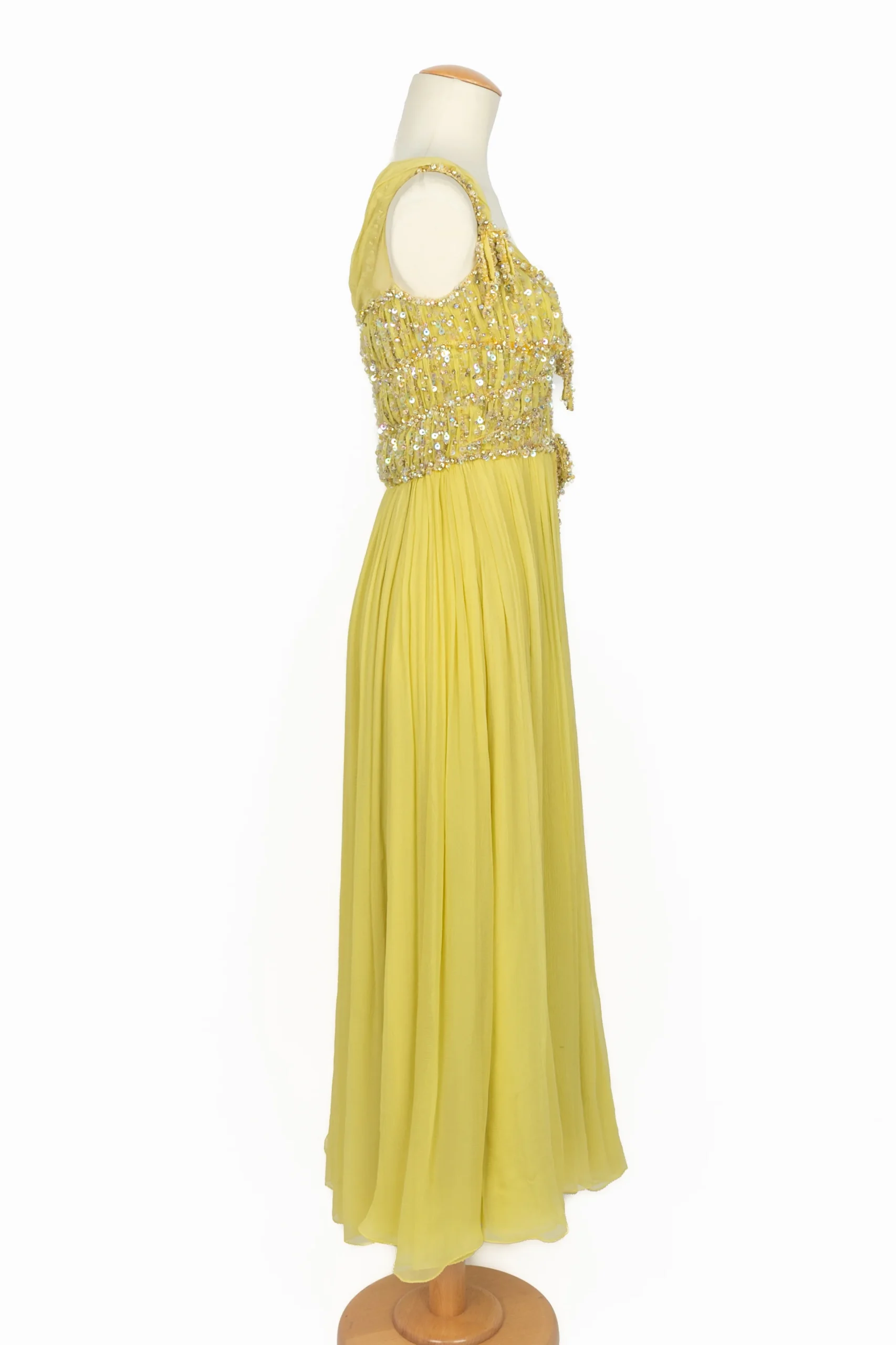 Robe en mousseline Dior Croisière 2011 – Image 5