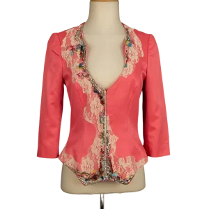 Top brodée Christian Lacroix