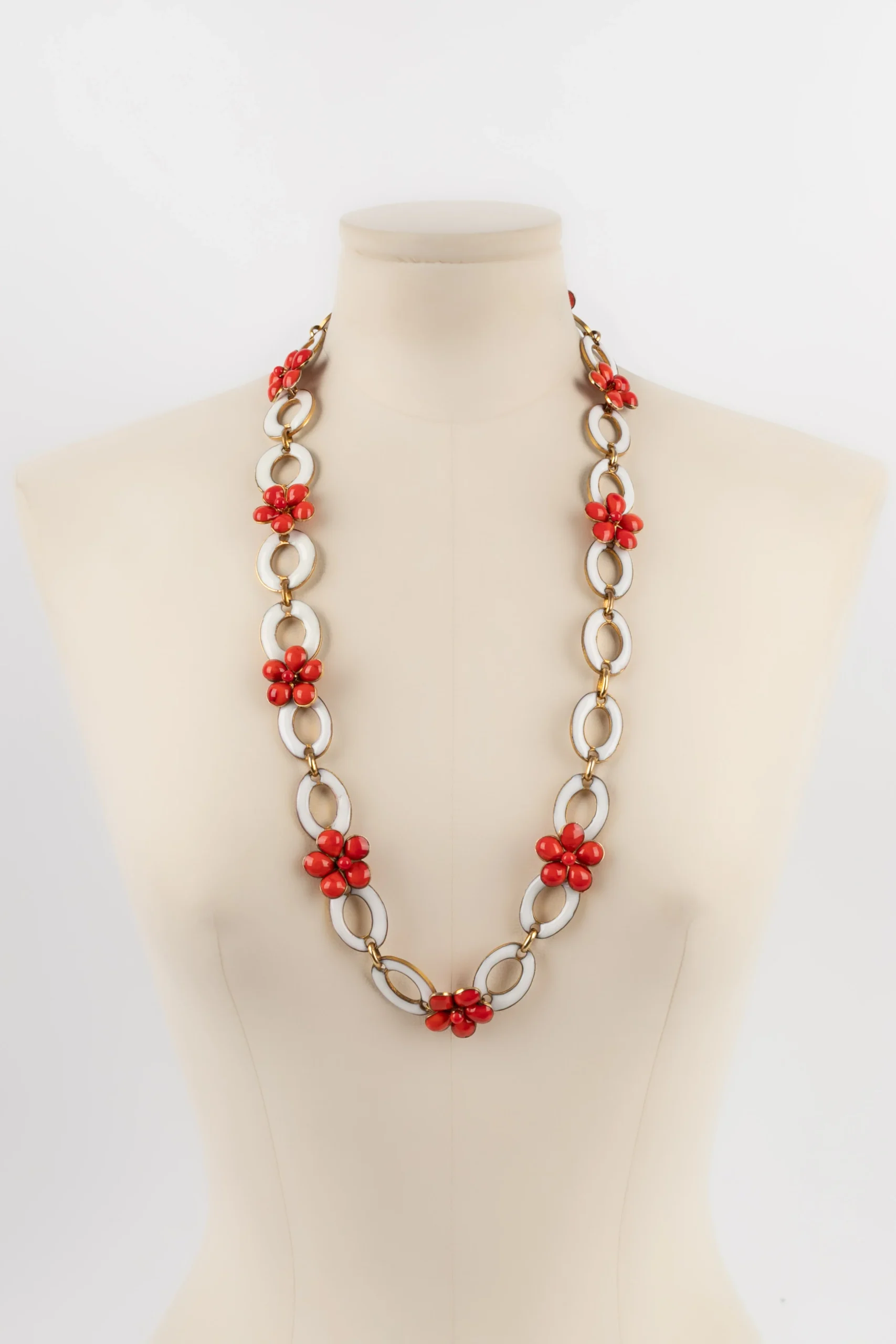 Collier en pâte de verre Gripoix – Image 4