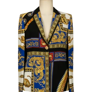Veste imprimée Versace
