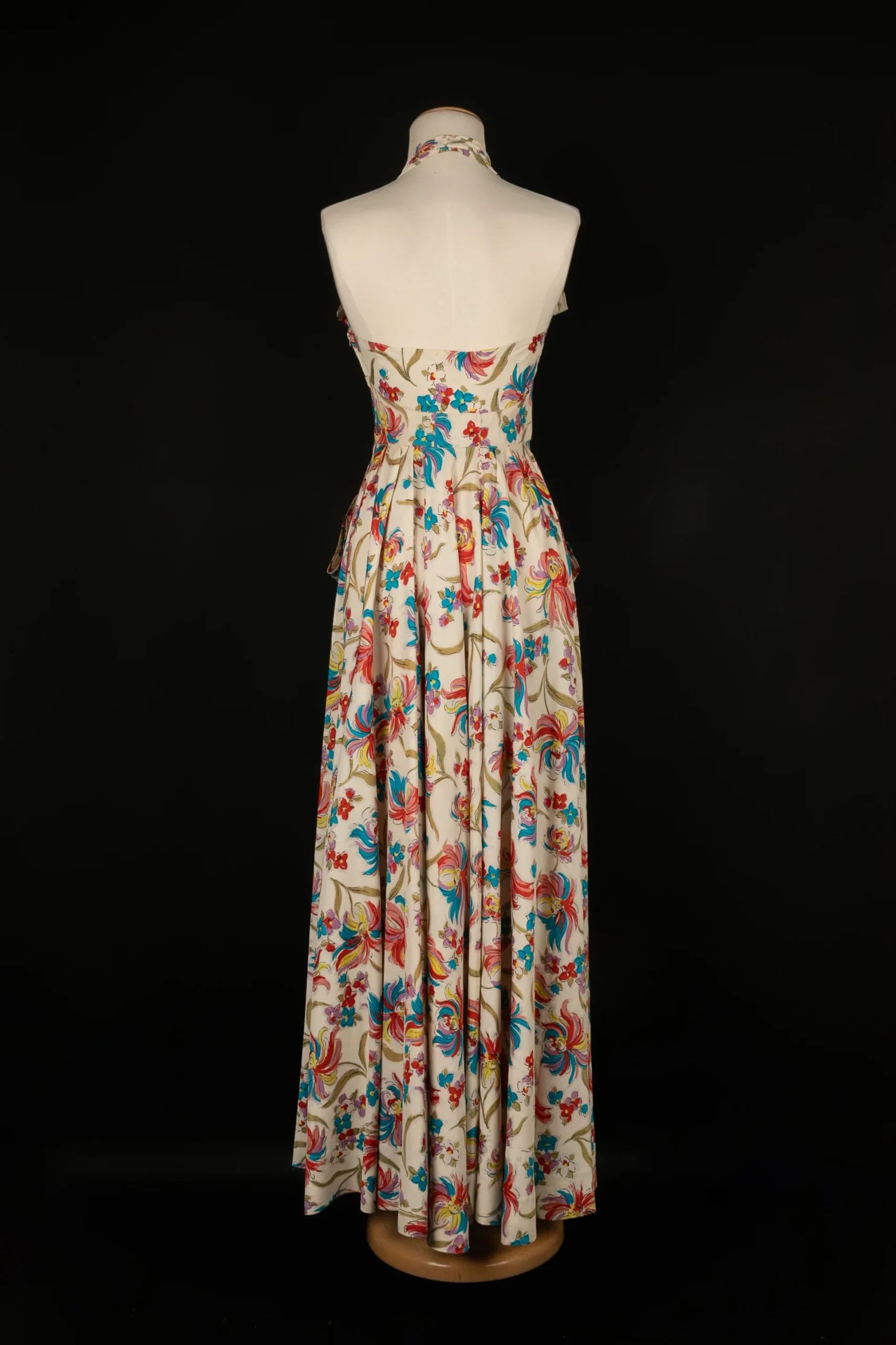 Robe fleurie 1940's – Image 4