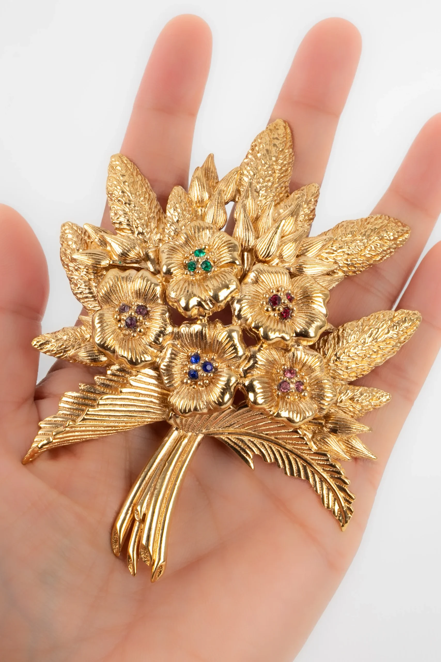 Broche fleurs Dior – Image 4
