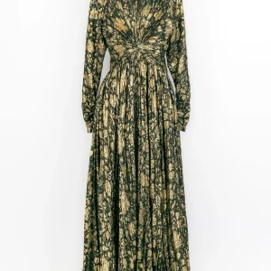 Robe en lamé Nina Ricci Haute Couture