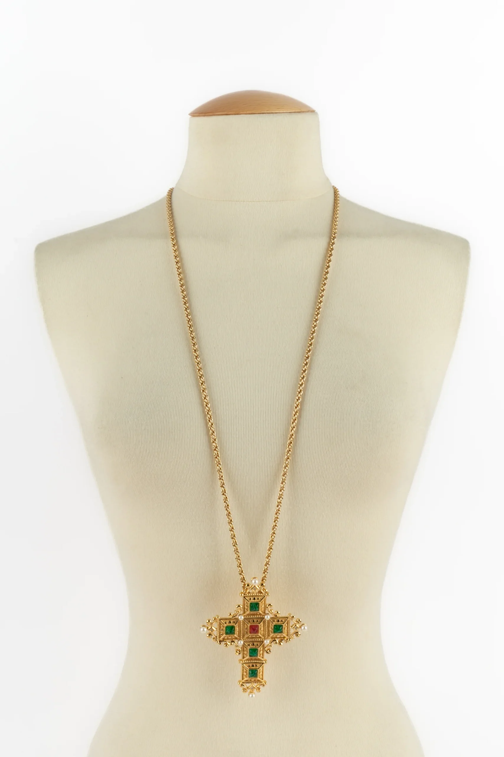 Collier "Croix" Christian Dior – Image 6